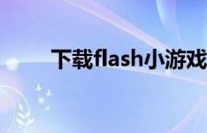 下载flash小游戏（下载flash控件）