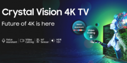 三星宣布Crystal Vision 4K超高清电视推出